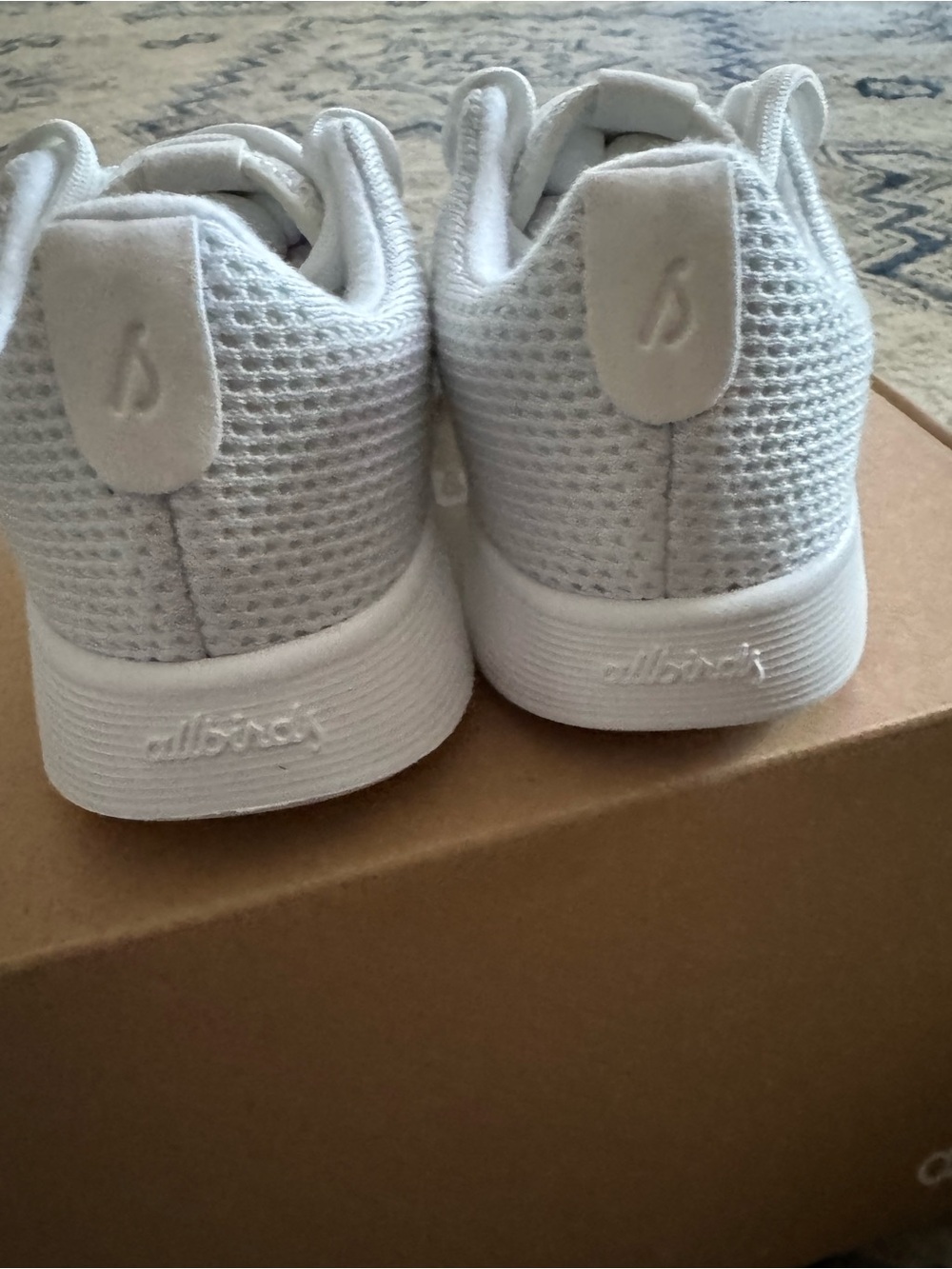 NWT Allbirds Tree Runner NZ Blizzard White Sneakers Women's Size 5 W5 - Picture 3 of 6
